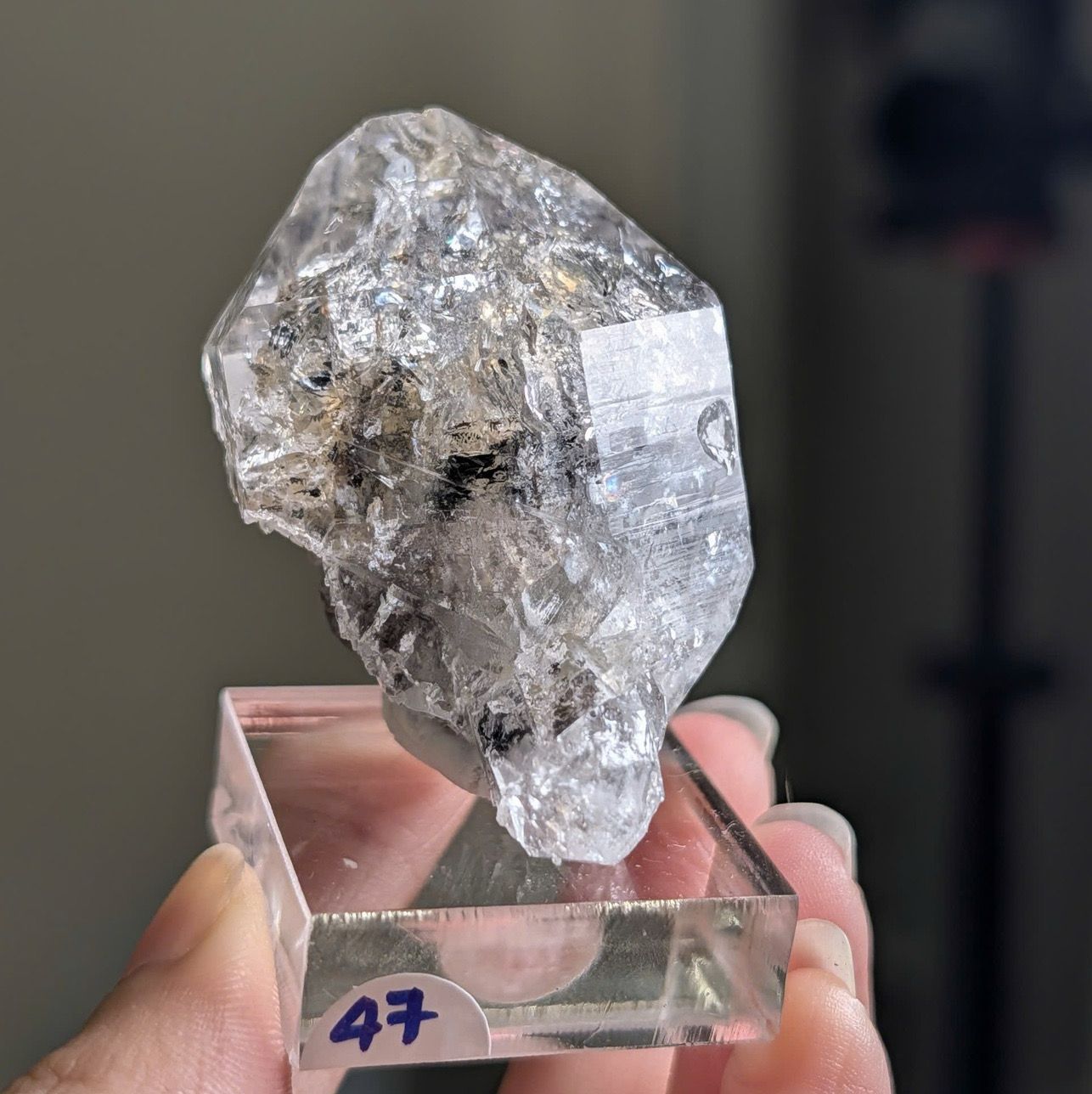  Tinh thể Carbon | Skelaton | Window Clay Quartz 