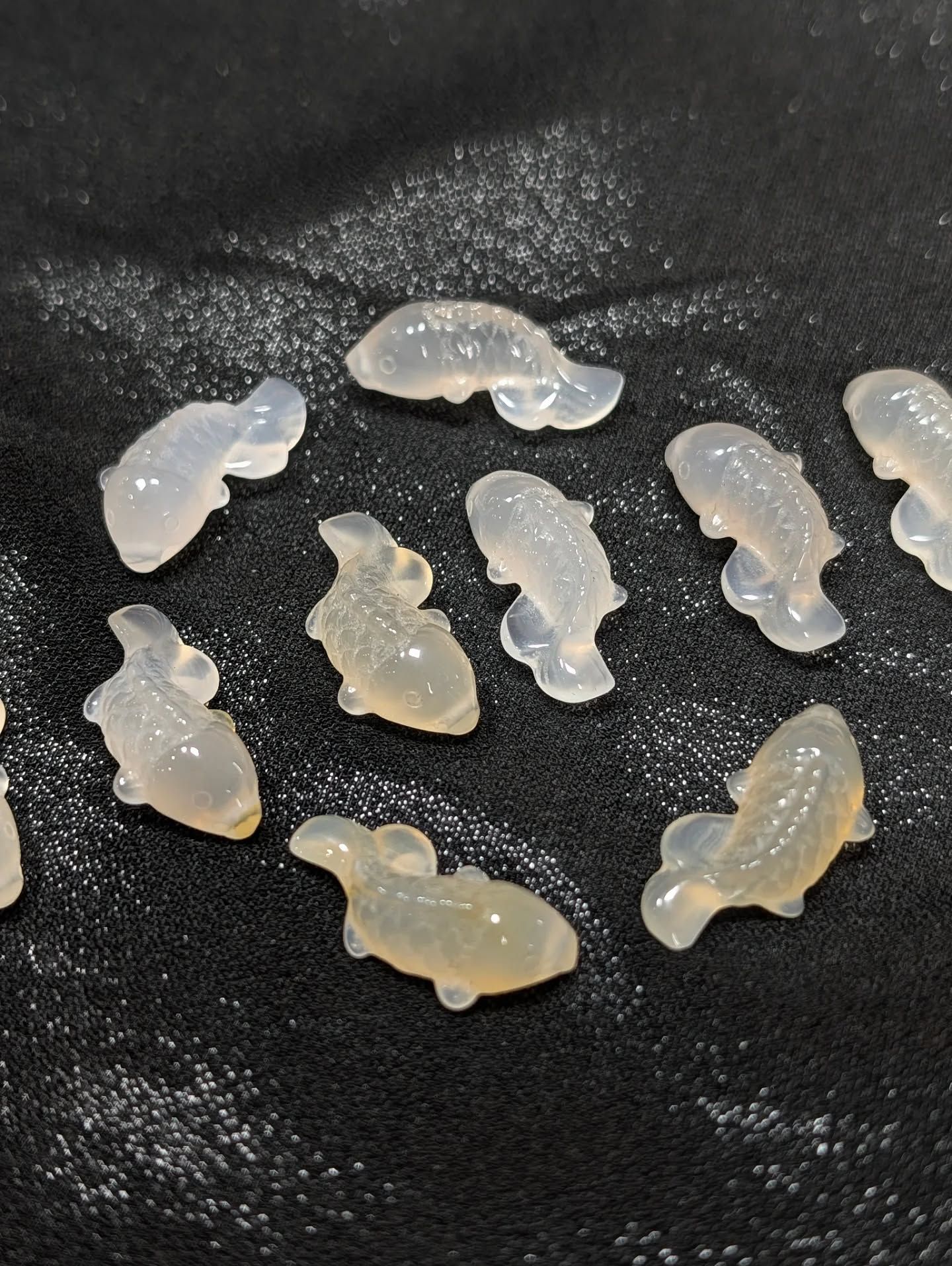  Charm Cá Chép Mã Não (Agate) 