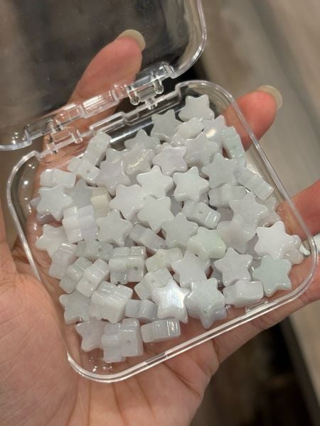  Charm Ngôi sao Ngọc Cẩm Thạch Star Jade 