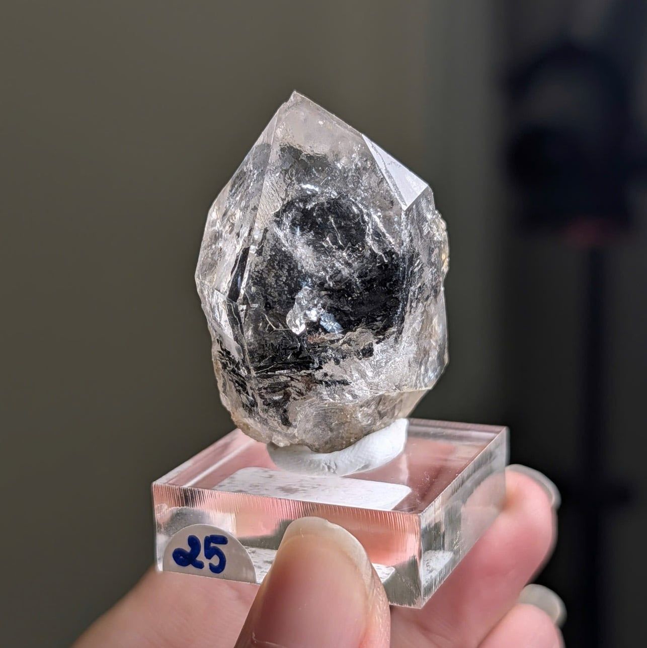  Tinh thể Carbon | Skelaton | Window Clay Quartz 