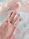  High Quality | Vòng tay Rose Quartz Thạch Anh Hồng 