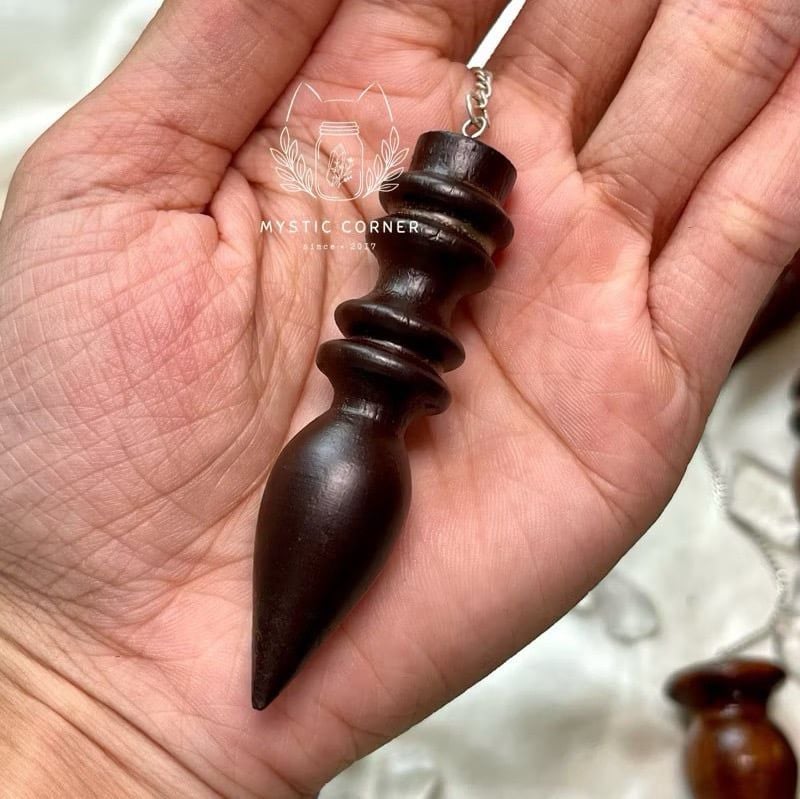  Con lắc cảm xạ bằng gỗ Rosewood Ấn Độ 
