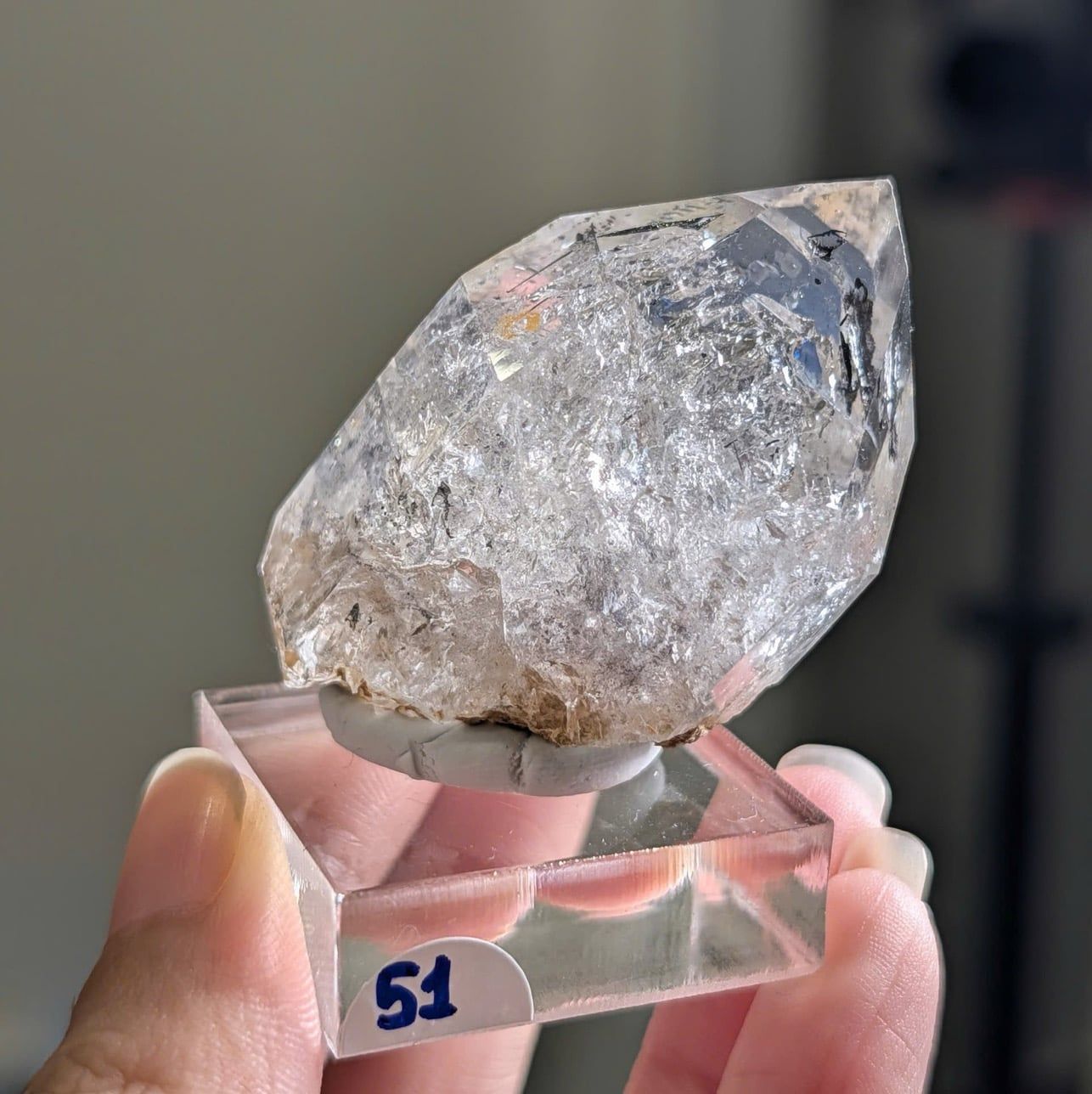  Tinh thể Carbon | Skelaton | Window Clay Quartz 