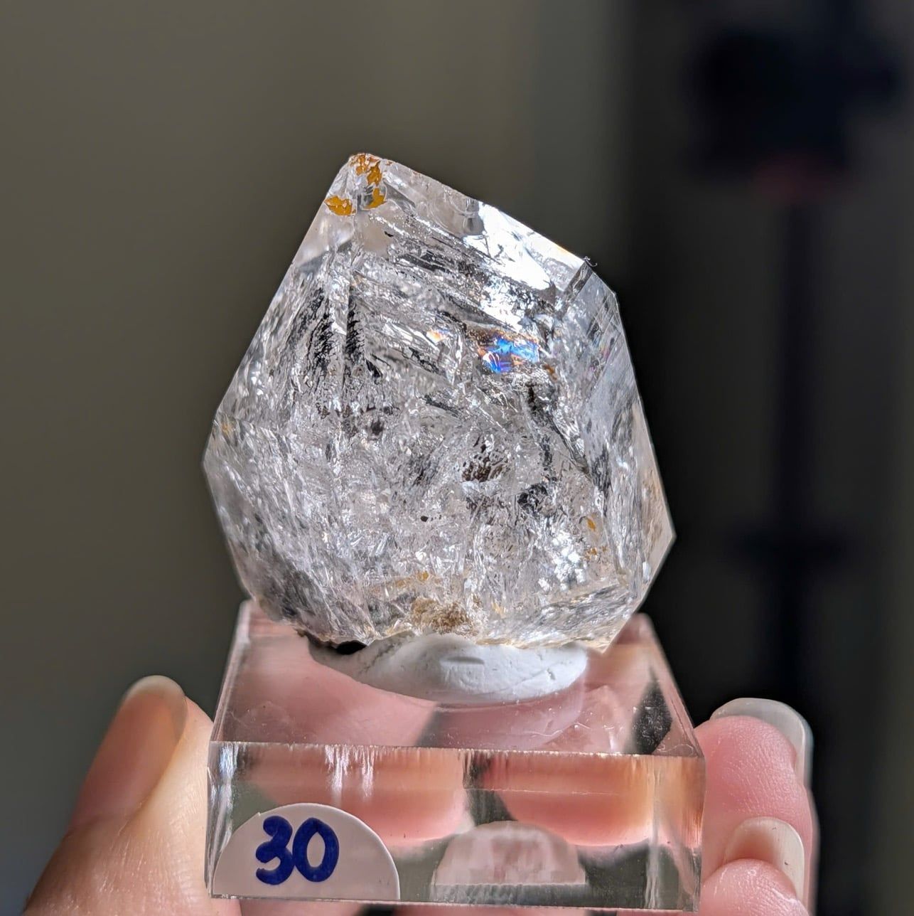  Tinh thể Carbon | Skelaton | Window Clay Quartz 