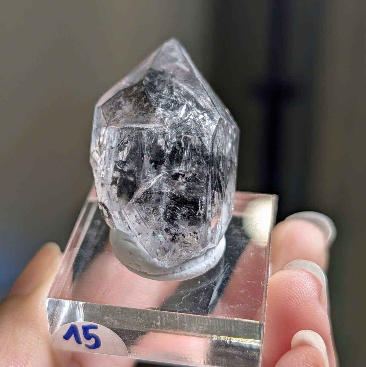  Tinh thể Carbon | Skelaton | Window Clay Quartz 