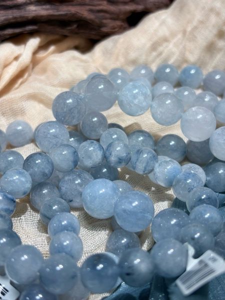  Vòng tay Thạch anh Tóc Xanh Dương - Dumortierite 