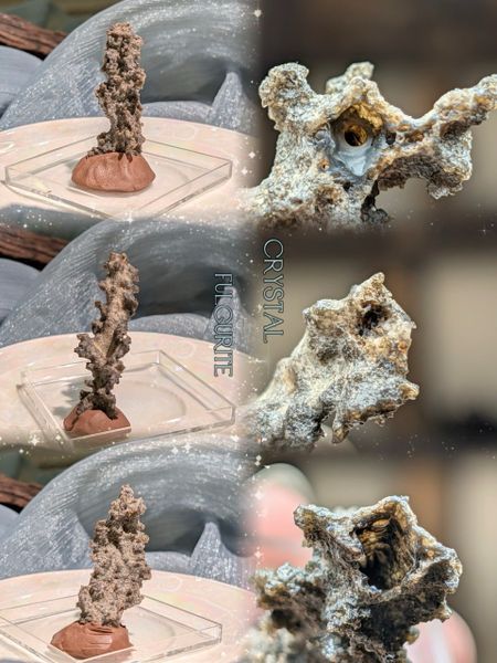  Fulgurite Crystal - Tinh thể đá Tầm Sét 