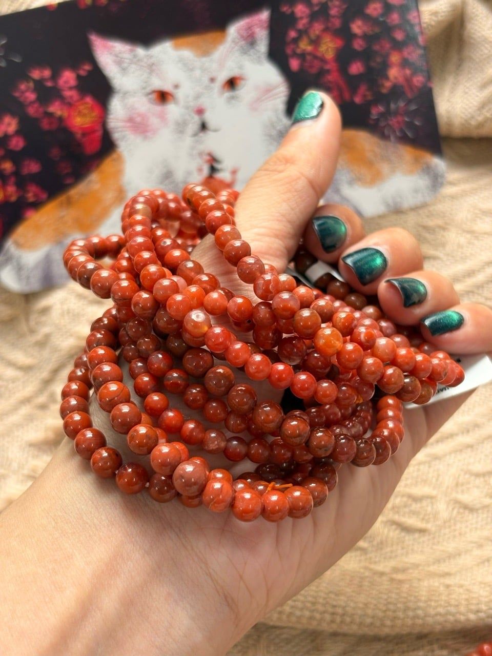  Vòng Ngọc / Mã Não Nam Hồng 