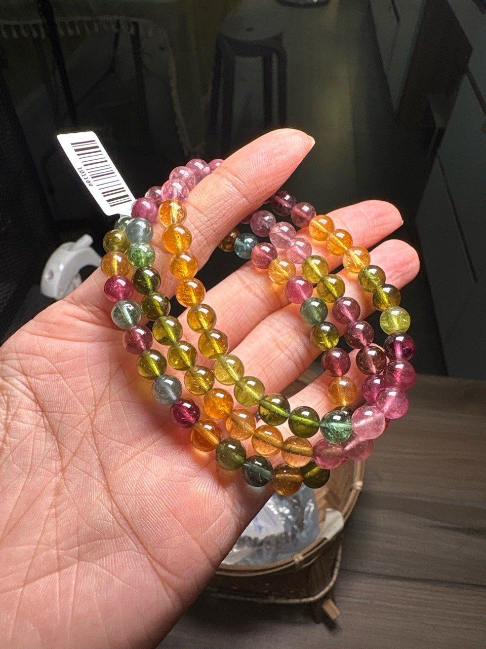  Vòng Tourmaline Đa Sắc High Quality 