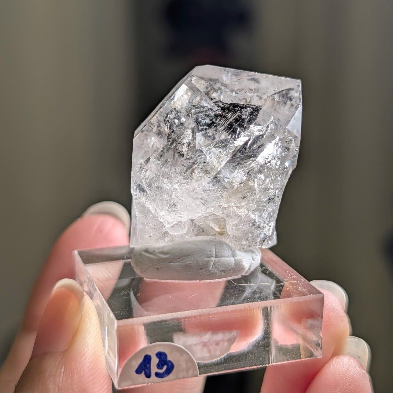  Tinh thể Carbon | Skelaton | Window Clay Quartz 