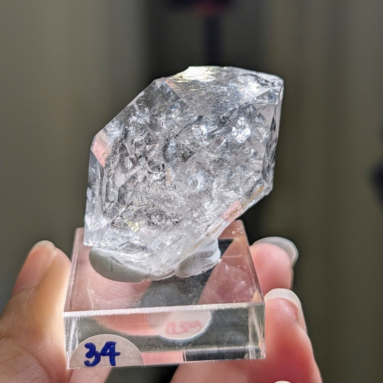  Tinh thể Carbon | Skelaton | Window Clay Quartz 