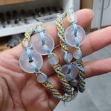  Vòng Đồng Điếu Mã Não Macrame 