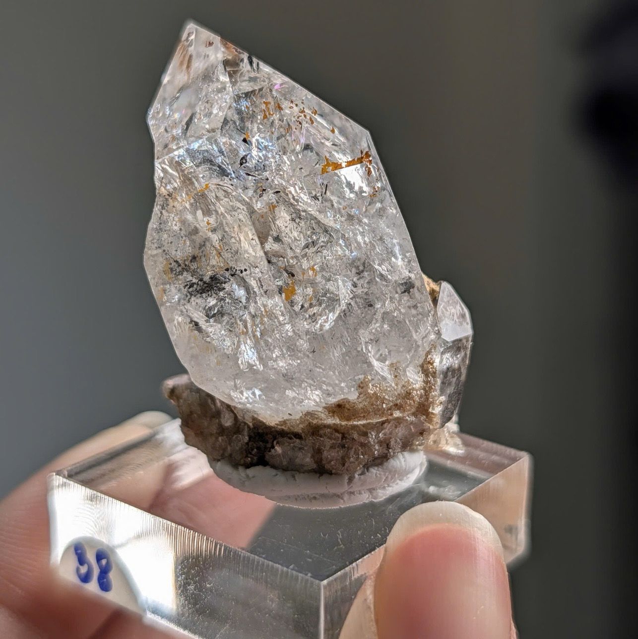  Tinh thể Carbon | Skelaton | Window Clay Quartz 