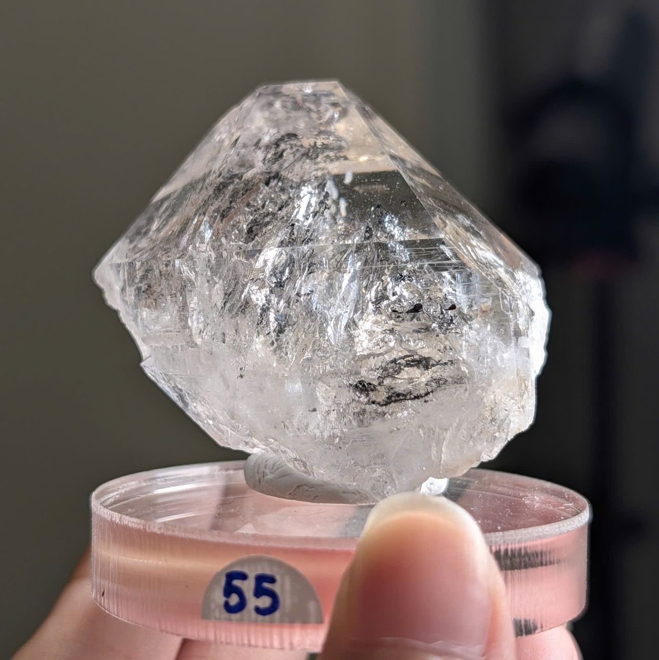  Tinh thể Carbon | Skelaton | Window Clay Quartz 