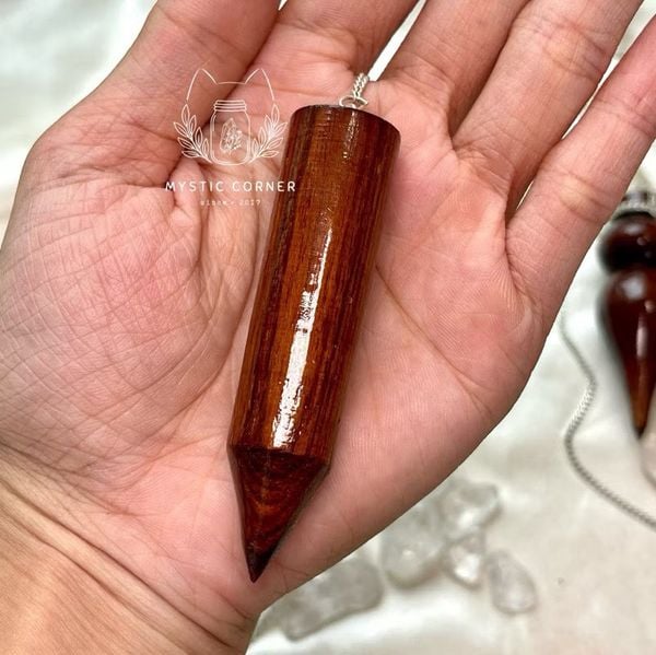  Con lắc cảm xạ bằng gỗ Rosewood Ấn Độ 