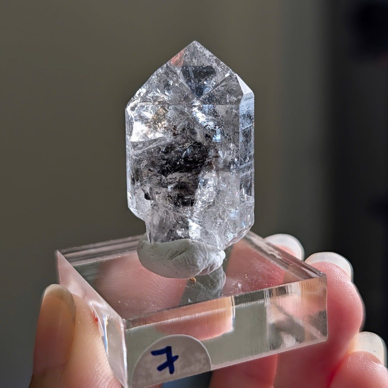  Tinh thể Carbon | Skelaton | Window Clay Quartz 