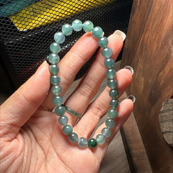  Vòng Ngọc Đa Bảo Type A - Hạt Tròn 6.8li 