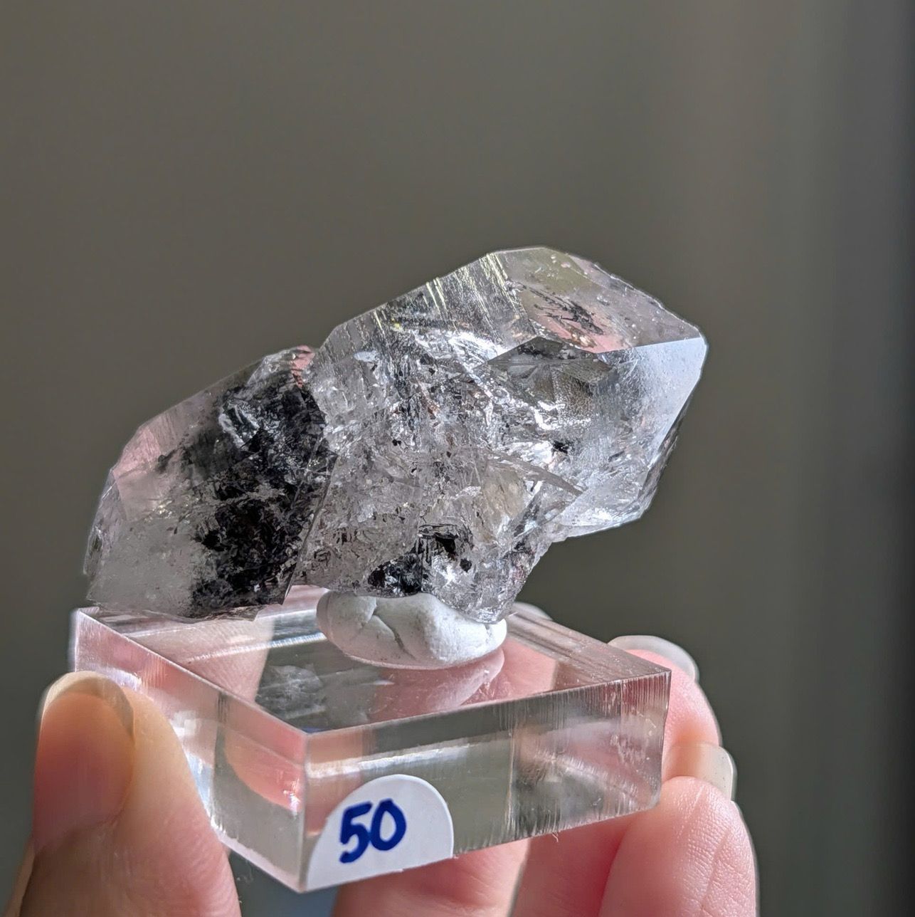  Tinh thể Carbon | Skelaton | Window Clay Quartz 