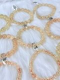  Vòng Lemon Citrine (gr) Vòng Thạch anh Vàng Chanh may mắn, sáng tạo, tích cực, vui vẻ 