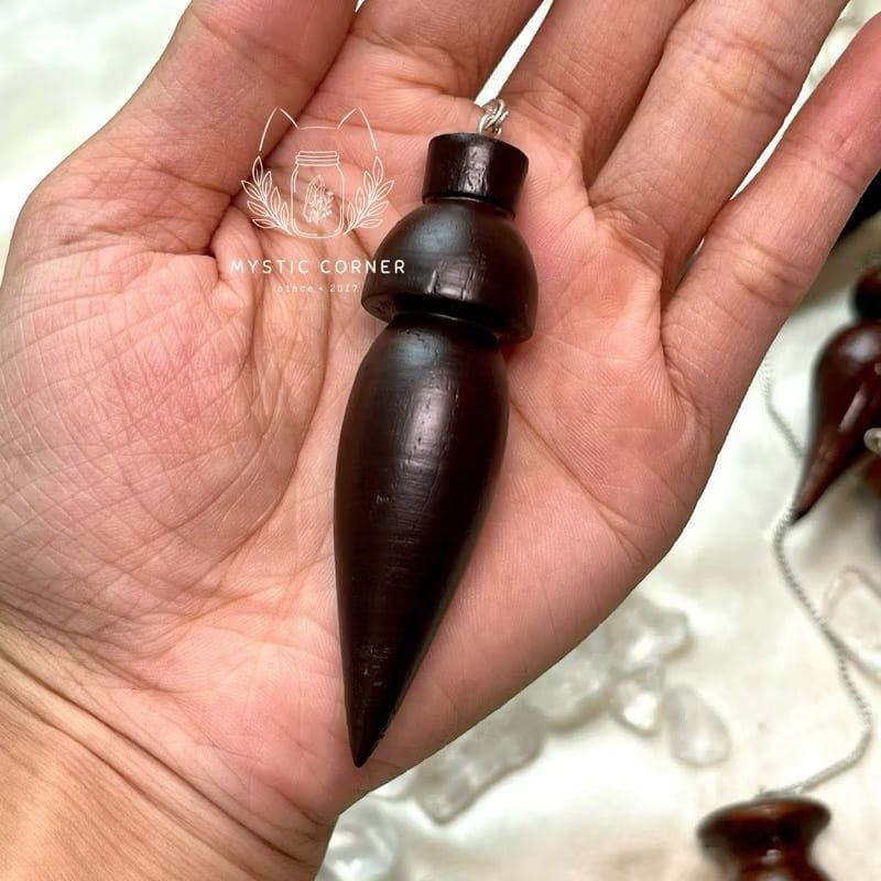  Con lắc cảm xạ bằng gỗ Rosewood Ấn Độ 