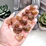  Rutilated Quartz Heart (gr) Trái Tim Thạch Anh Tóc 
