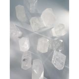  Trụ Optical Calcite - Iceland Spar White Calcite, thanh tẩy bài tarot, sáng suốt, thiền định, chánh niệm 