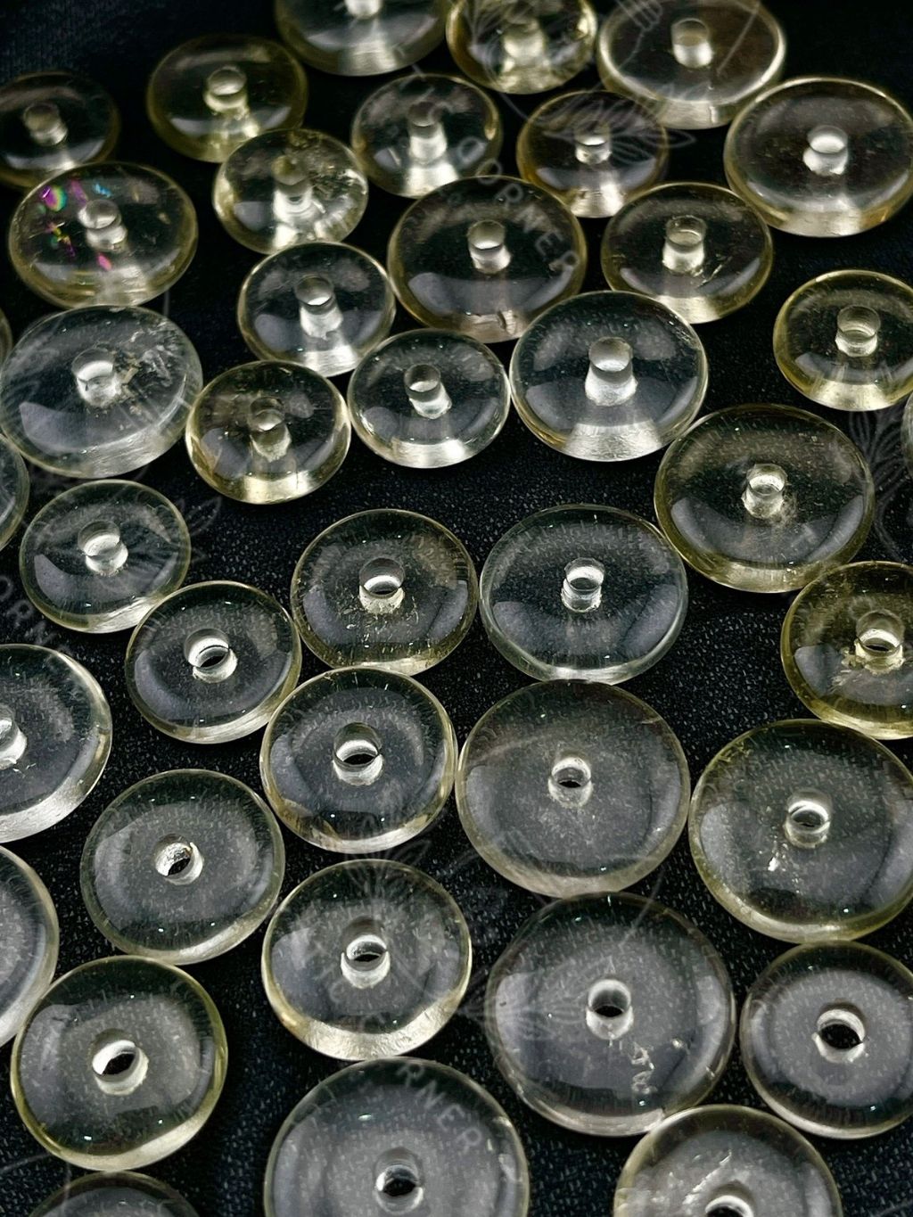  Đồng điếu đá thạch anh Vàng (Citrine Crystal Quartz) tự nhiên, đá phong thủy hỗ trợ may mắn, tài lộc, công việc 