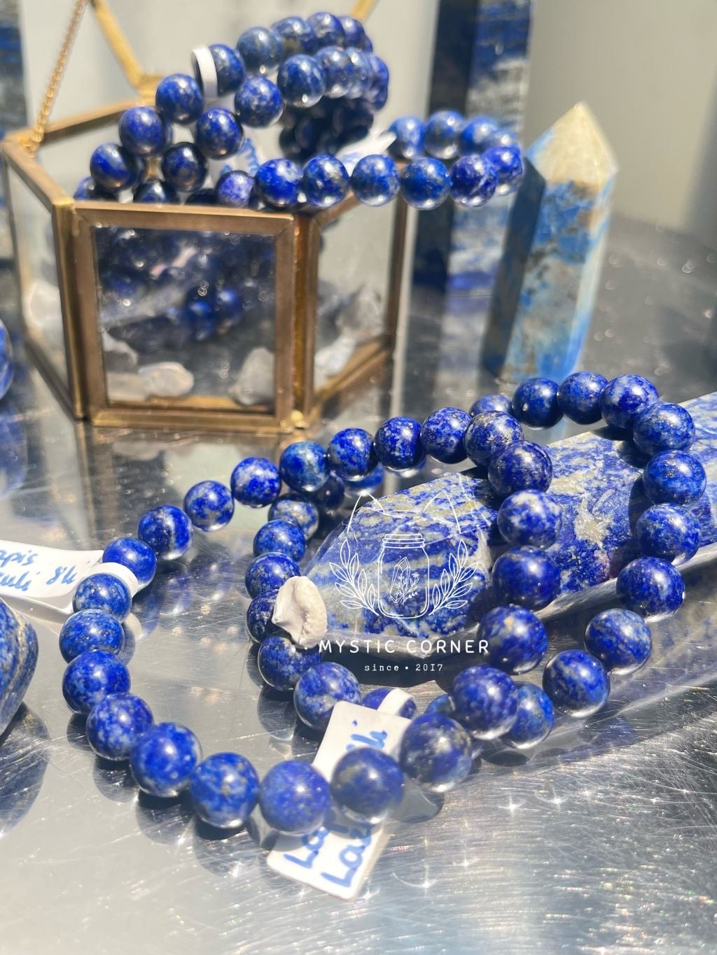  Vòng tay đá Lapis Lazuli 