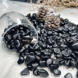  Vụn đá Black Obsidian ( đá thuỷ tinh núi lửa ) 