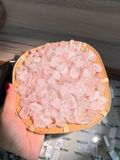  Vụn đá thanh tẩy Thach anh Hồng Rose Quartz, love, đá phong thủy, dùng cho Tarot, Reiki, Thiền Định 