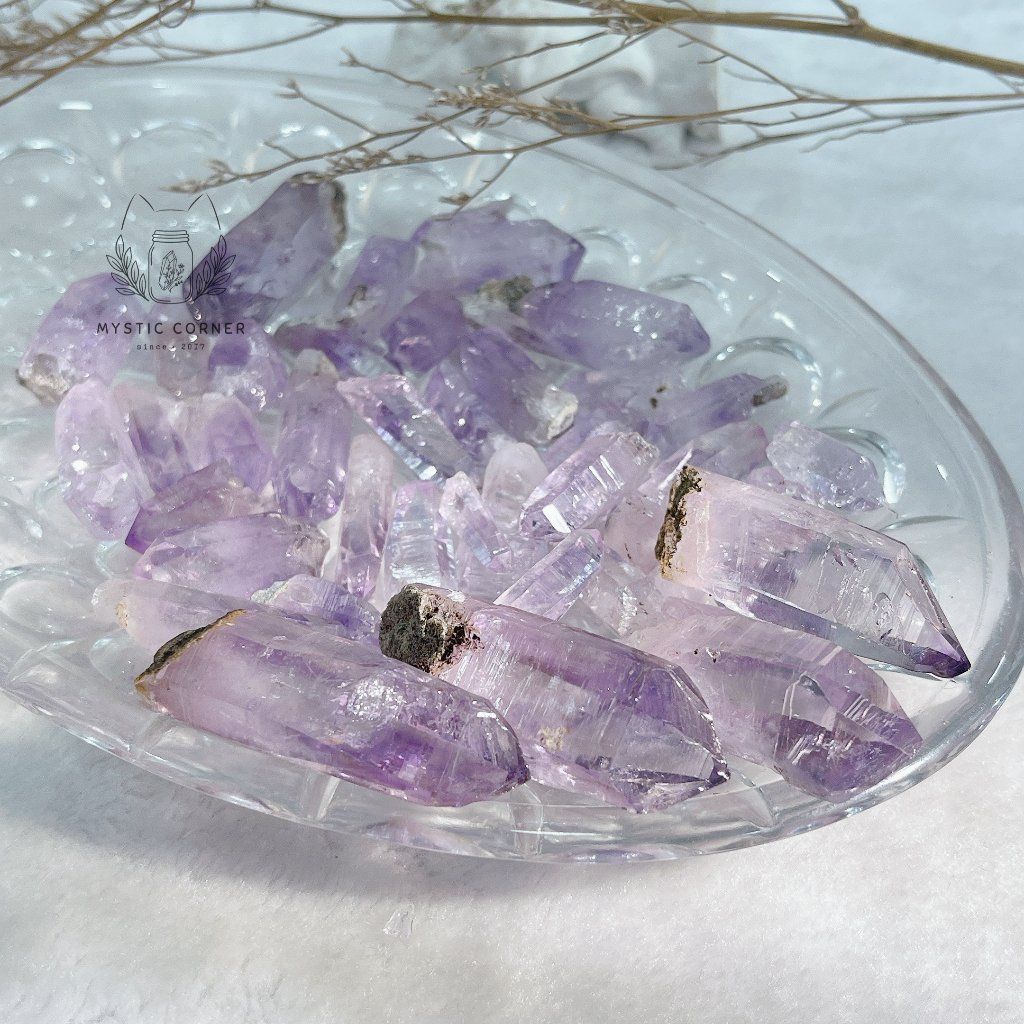  [HIẾM] Tinh thể Thạch anh Tím Vera Cruz Amethyst in Mexico 