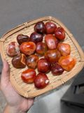  Tim Đá Carnelian tự nhiên, thúc đẩy động lực, nhiệt huyết, hành động, phong thuỷ, đá thanh tẩy Tarot 
