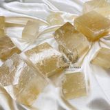  Thô Yellow Calcite (honey calcite), đá phong thuỷ hỗ trợ loại bỏ năng lượng ứ đọng, nâng cao nhận thức, đá thanh tẩy 