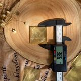  Kim tự tháp đá thạch anh Vàng (Citrine) may mắn dùng trong Tarot, Reiki, thiền định, phong thủy 