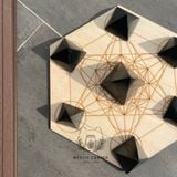  Kim tự tháp đá Black Tourmaline, 