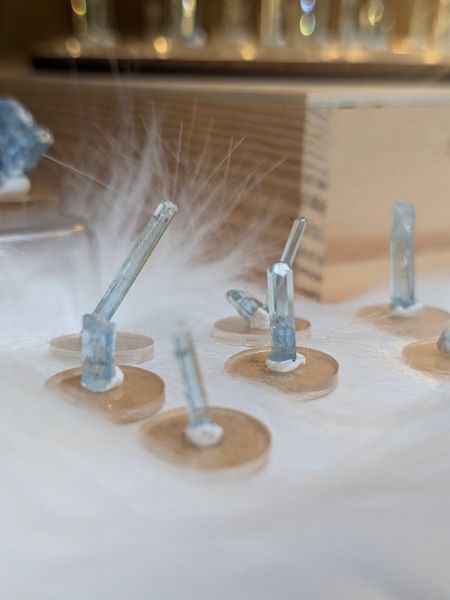  Tinh thể Aquamarine mini - Ngọc Hải Lam Thanh Hoá 