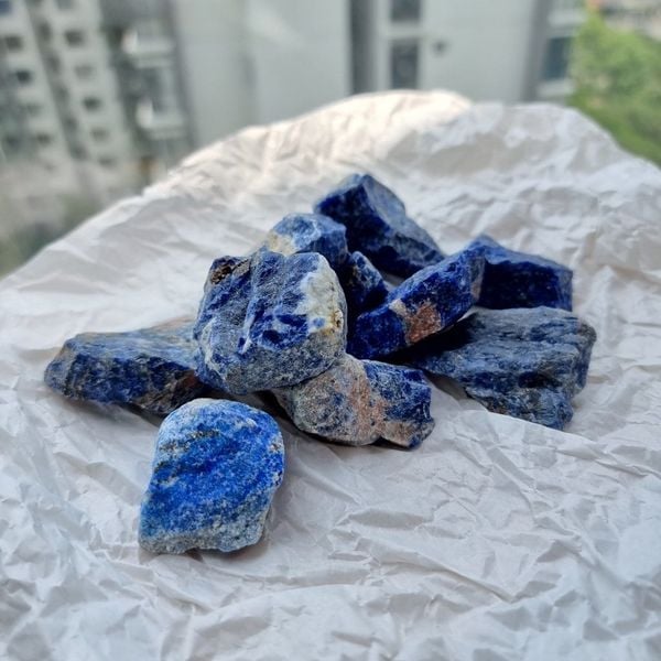  Thô đá Sodalite Xanh Dương 