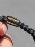  Vòng Tay Black Tourmaline Macrame 