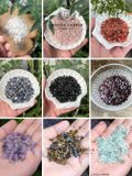  Vụn đá NHUYỄN các loại thạch anh, làm handmade, spell, witchcraft, reiki, đá thanh tẩy bài Tarot 