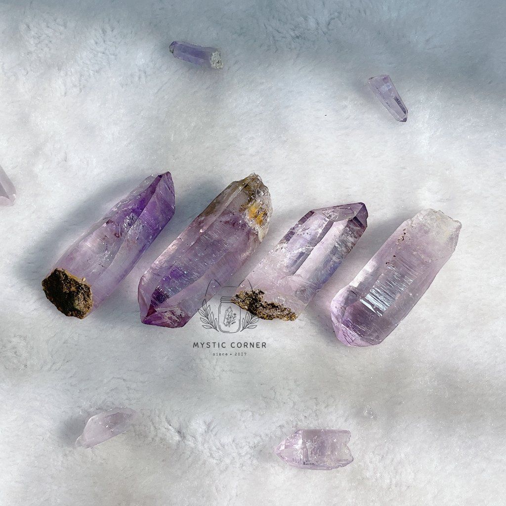  [HIẾM] Tinh thể Thạch anh Tím Vera Cruz Amethyst in Mexico 