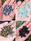  Vụn đá NHUYỄN các loại thạch anh, làm handmade, spell, witchcraft, reiki, đá thanh tẩy bài Tarot 