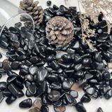  Vụn đá Black Obsidian ( đá thuỷ tinh núi lửa ) 