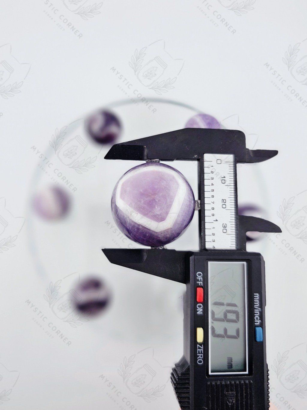  Cầu đá thạch anh Tím mini (Dream Amethyst ) làm Grid, đá thanh tẩy Tarot, Reiki, thiền định, đá phong thủy 