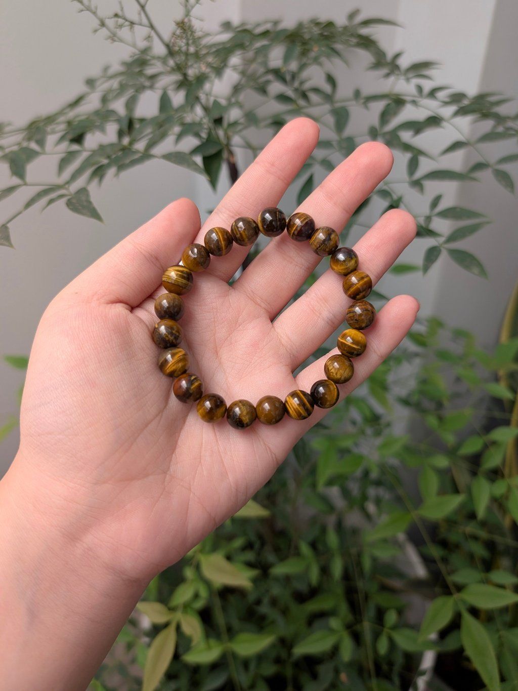  Vòng đá Mắt Hổ Vàng 10Li Tiger Eyes 