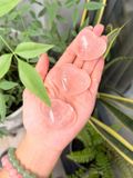  Tim Thạch Anh Hồng Rose Quartz chữa lành, dễ thương, tình cảm, xoa dịu cảm xúc đá thanh tẩy 