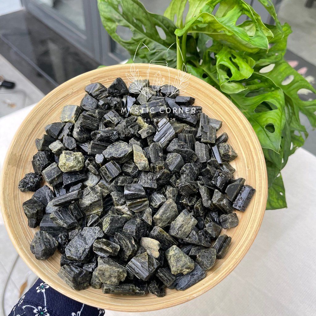  Đá thô Green Tourmaline 
