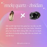  Set Combo đá kết hợp theo công dụng, đá thạch anh, đá thanh tẩy bài Tarot, đá phong thủy 