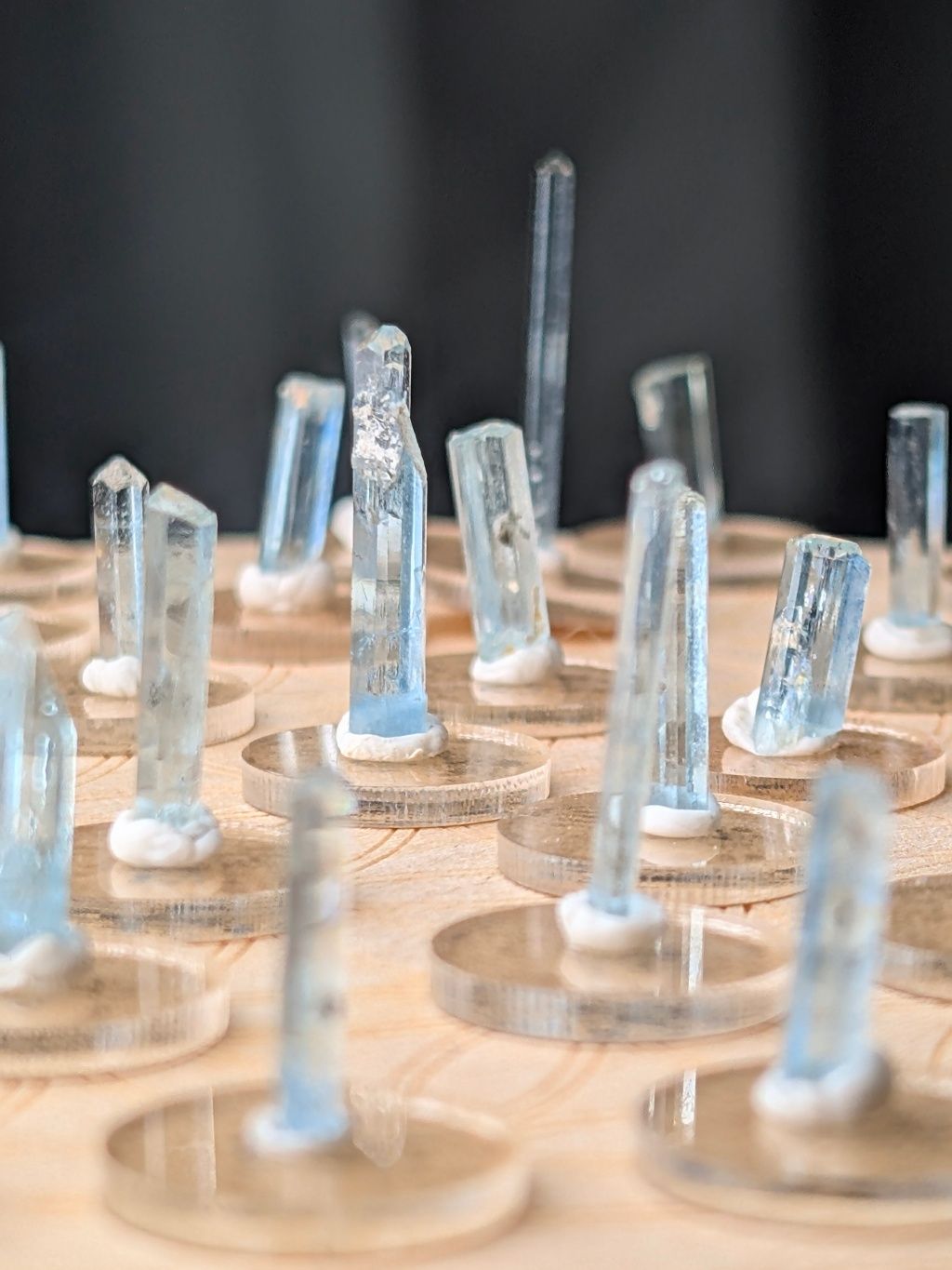  Tinh thể Aquamarine mini - Ngọc Hải Lam Thanh Hoá 