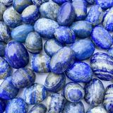  Viên đá thanh tẩy Lapis Lazuli (ngọc lưu ly) loại đẹp dùng trong Tarot, Reiki, thiền định, phong thủy 