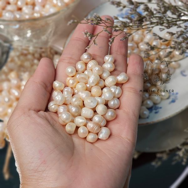  Ngoc Trai Thô nuôi nước ngọt 100% tự nhiên, sưu tầm, đá thạch anh, phong thuỷ, thanh tẩy 
